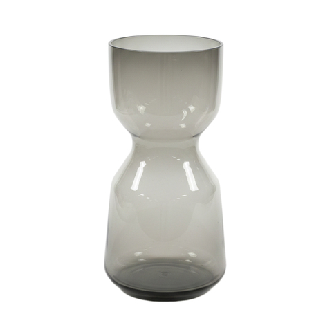 Ваза стеклянная Timglas, черный, стекло