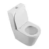 BelBagno Flay-R BB2149CPR/SC Чаша унитаза безободкового с сиденьем дюропласт soft close, цвет: белый