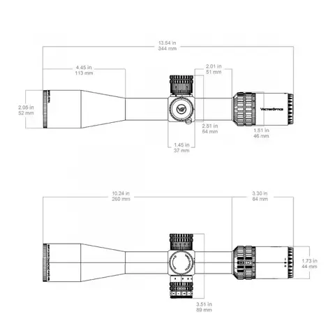 Vector Optics ORION PRO MAX 4-16x44 HD SFP (SCOL-62)