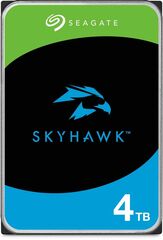 Внутренний HDD 3.5" Seagate Skyhawk ST4000VX016, 4Тб, SATA3, Bulk, Чтение:180мб/с, Запись:180мб/с, 5400об/мин, Буфер:256Мб