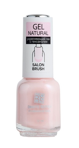 Brigitte Bottier GEL NATURAL укрепляющий тон 09 нежно-розовый с шиммером 12мл