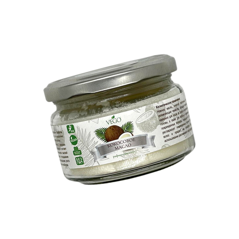 Масло кокосовое, 200 г, Vego