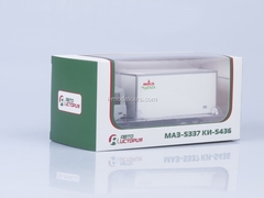 MAZ-5337 KI-5436 Isothermal Van AutoHistory 1:43