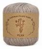 FLAX Wool Sea (100% Лен, 50гр/200м) 008 (Серебристый)