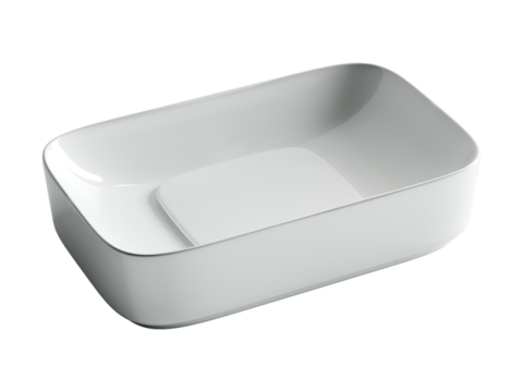 Ceramica Nova Element CN5021 Умывальник чаша накладная прямоугольная, 60x37.5, цвет: белый