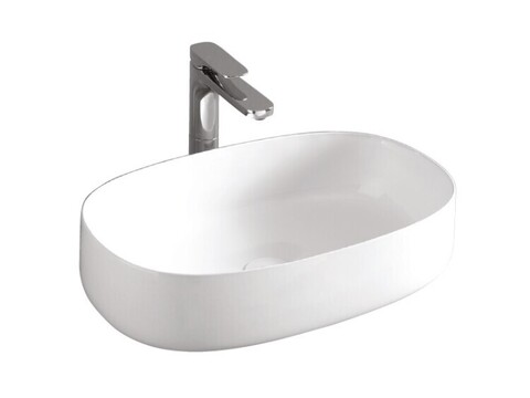 ArtCeram Cognac COL003 01 34 Раковина накладная, 55x35, цвет: белый