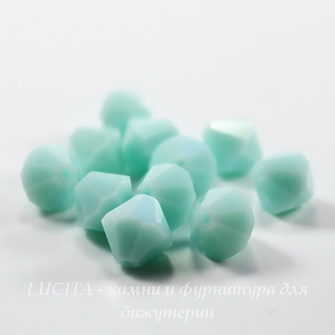 5328 Бусина - биконус Сваровски Mint Alabaster 8 мм ()