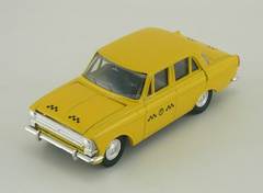 Moskvich-412 Taxi yellow Agat Mossar Tantal 1:43