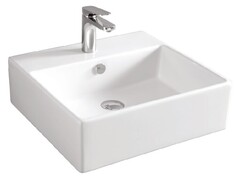 ArtCeram Quadro QUL002 01 00 Раковина накладная, 50x48, цвет: белый фото