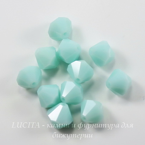 5328 Бусина - биконус Сваровски Mint Alabaster 8 мм ()