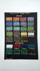 Бархатная пудра CRYSTAL №66, Искристая Черная