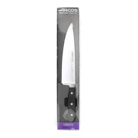 Нож кухонный стальной Шеф 21 см ARCOS Clasica арт. 2551