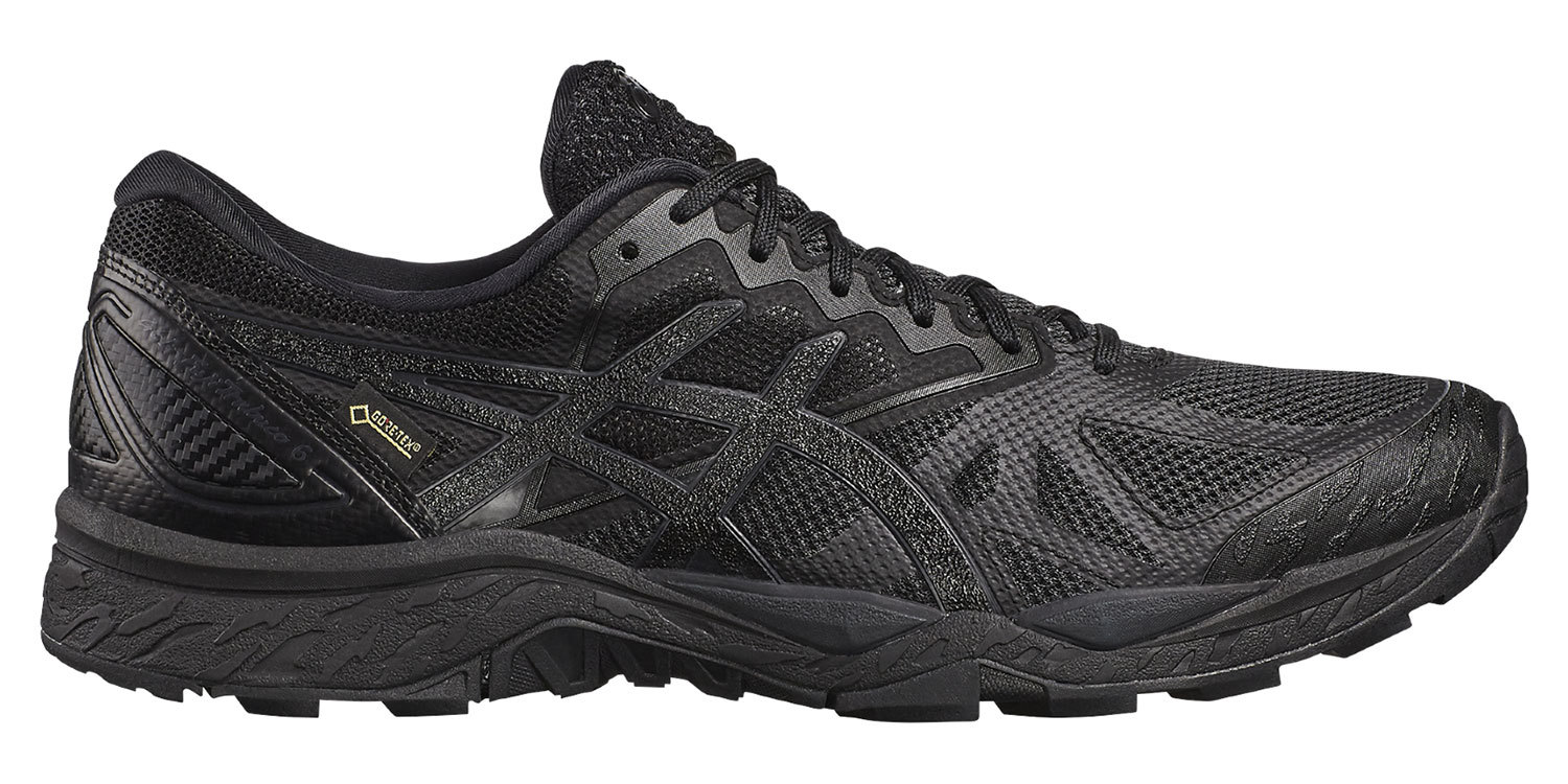 Asics GEL-Fujitrabuco 6 G-TX мужские кроссовки внедорожники черные
