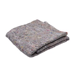 Тряпка хлопковая для пола, серая, 60х80см (Россия) 20-7-004