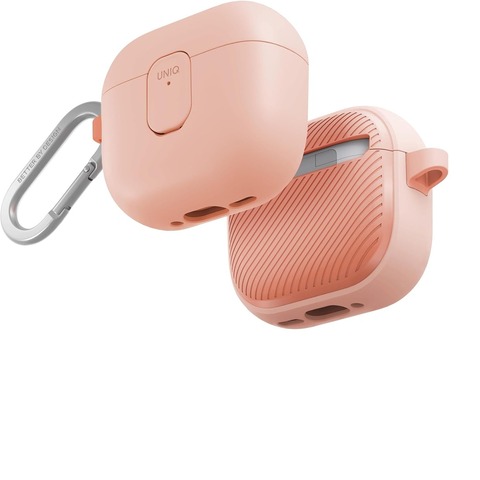Чехол Uniq Clyde Case для AirPods 4, Розовый | Light Pink/Crepe Pink