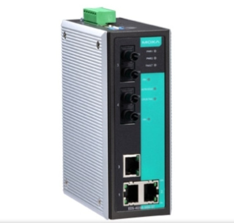 Коммутатор управляемый MOXA EDS-405A-MM-SC-T