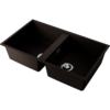 Omoikiri 4997201 Мойка Kitagawa 83-2-U-MO Artceramic/мокко