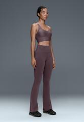 OYSHO Брюки клеш High Rise Perfect-adapt, коричнево-фиолетовый