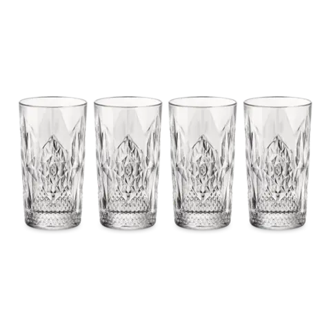 Набор из 4 стаканов для воды STONE HI-BALL 490 мл Bartender BORMIOLI ROCCO арт. 666219GSB021990
