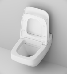 Унитаз подвесной, безободковый, с интегрированным электронным биде  AM.PM Inspire V2.0 - CCC50A1700SC