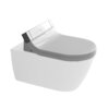 Duravit SensoWash Slim 610001000000000 Сиденье для унитаза с функцией биде, с крышкой, ширина, мм-370, длина, мм-515, высота, мм-115, подключение-скрытое, оснащение-ПДУ, управление функциями крышки и сиденья с помощью электричества, душ для