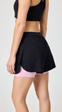 Шорты с лосинами Nordski Stayer Black/Pink W женские
