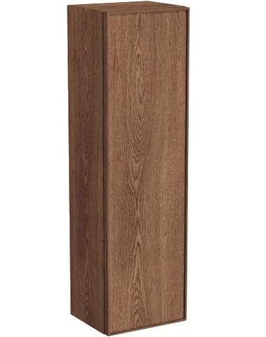 VitrA Metropol Edge 67160 Пенал 35 см, левосторонний, цвет ореховое дерево (натуральный шпон)