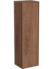 VitrA Metropol Edge 67160 Пенал 35 см, левосторонний, цвет ореховое дерево (натуральный шпон) фото