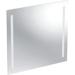Geberit Option Basic 500.587.00.1 Зеркало с подсветкой, двухсторонняя подсветка, 70x65см фото