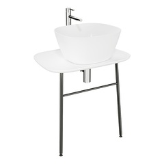 VitrA Plural 62561 Столешница керамическая, 70 cm, матовый Белый фото