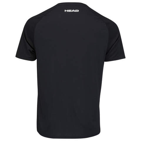 Теннисная футболка мужская Head Topspin T-Shirt M - black/print vision