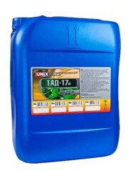 Масло UNIX трансмиссионное ТАД 17 80/90 GL-5 30л