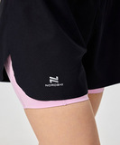 Шорты с лосинами Nordski Stayer Black/Pink W женские