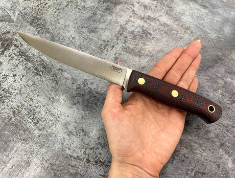 Нож Рыбацкий L, N690, микарта, 219.0954