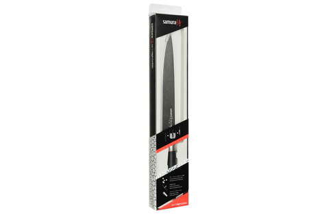 Нож кухонный для нарезки 230мм Samura Mo-V Stonewash SM-0045B/K