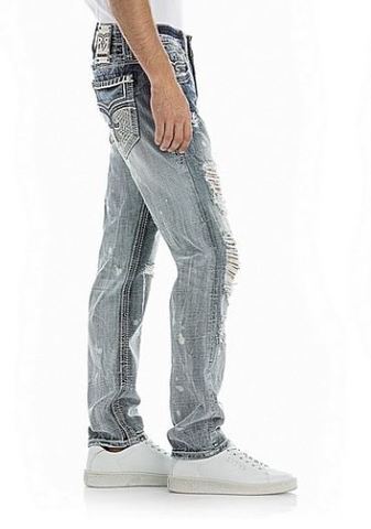 Rock Revival | Джинсы мужские ARMORY A6 ALT STRAIGHT CUT TJ6641A6 правый бок