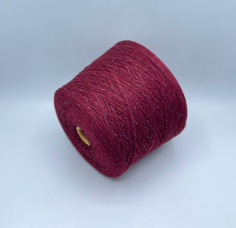 Filcom, Alba tweed plus 3/15 500м. 50%Кашемир 35%Шелк 10%Меринос, Бордо,твид, 37141