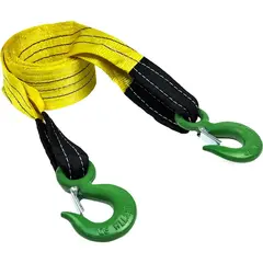 Буксировочный динамический трос REGULAR 10 т, 6 м, 2 крюка HITCH SZ088742