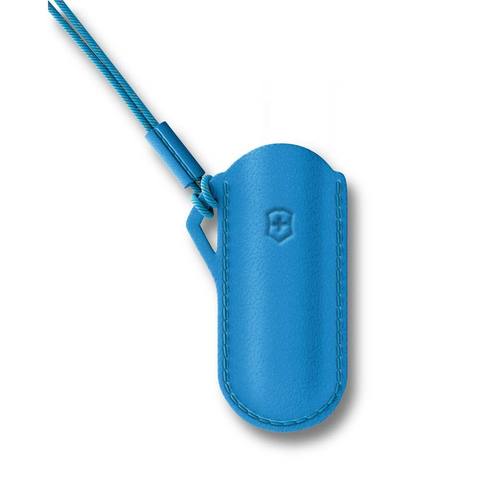 Чехол кожаный Victorinox для ножа 58 mm серии Classic SD Colors, Summer Rain (4.0670.2)