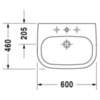 Duravit D-Code 23106000302 Раковина