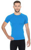Термобелье мужское Brubeck Active Wool термофутболка голубая - 5