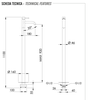 Remer X Style X18RP Смеситель для раковины, цвет: медь