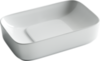 Ceramica Nova Element CN5021 Умывальник чаша накладная прямоугольная, 60x37.5, цвет: белый