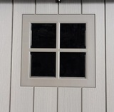 Пластиковый хозблок LifeTime WoodLook 7x7