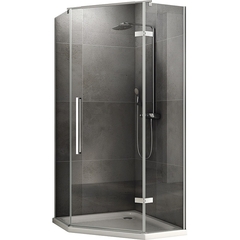 Abber Ewiges Wasser AG05090 Душевой уголок, 90x90x195, цвет: хром фото