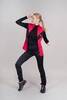 Женский лыжный жилет Nordski Base pink-black - 6