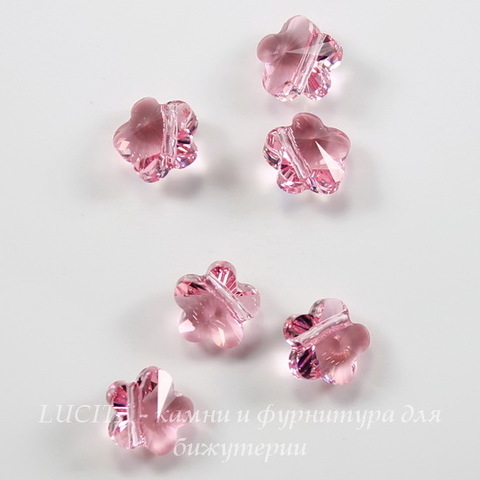 5744 Бусина в виде цветка Сваровски Light Rose 8 мм