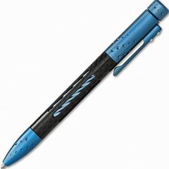 Фото Тактическая ручка Lionsteel Nyala, корпус карбон/титан, Blue Matte