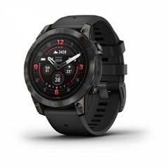 Часы Garmin Epix Pro Gen 2, 47mm, Sapphire, Carbon Gray DLC Titanium, черный