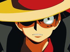 Картина по номерам One Piece - Луффи В Шляпе